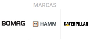 Marcas rodillo